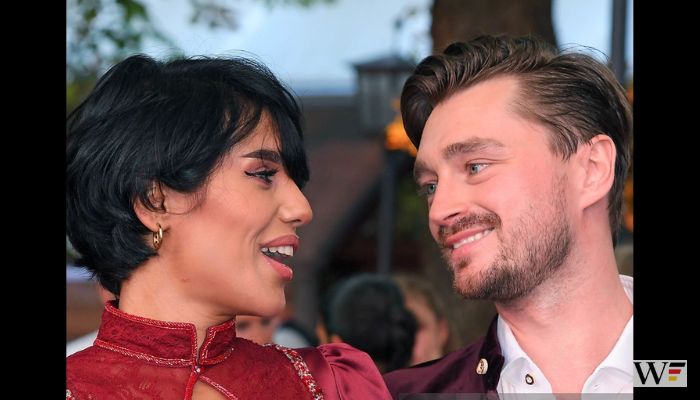 Lambert Dinzinger jr and his girlfriend Mara