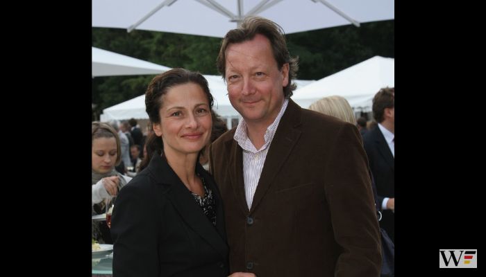  Actor Matthias Brandt and his wife Sofia