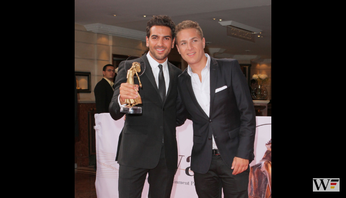  Elyas M'Barek and brother Joseph M'Barek