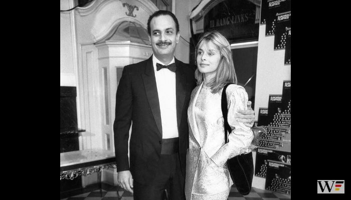 Ibrahim Moussa with Nastassja Kinski