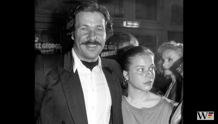 Götz George*23.07.1938-Schauspieler, Dmit seiner Tochter Tanja George